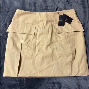 Maje Beige Mini Skirt
